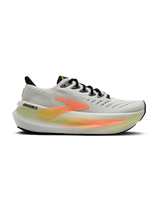 Chaussures Brooks Glycerin Max Femme White/Cyber Yellow/Nightlife