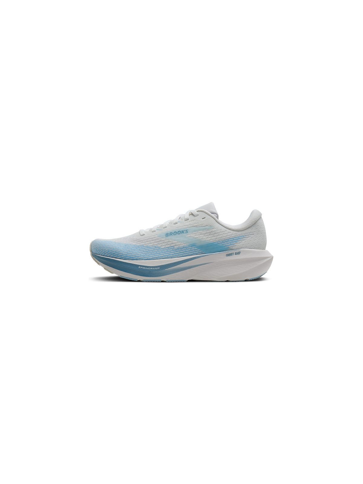 Brooks Ghost Amp Femme White Blue Metallic 1204861B113