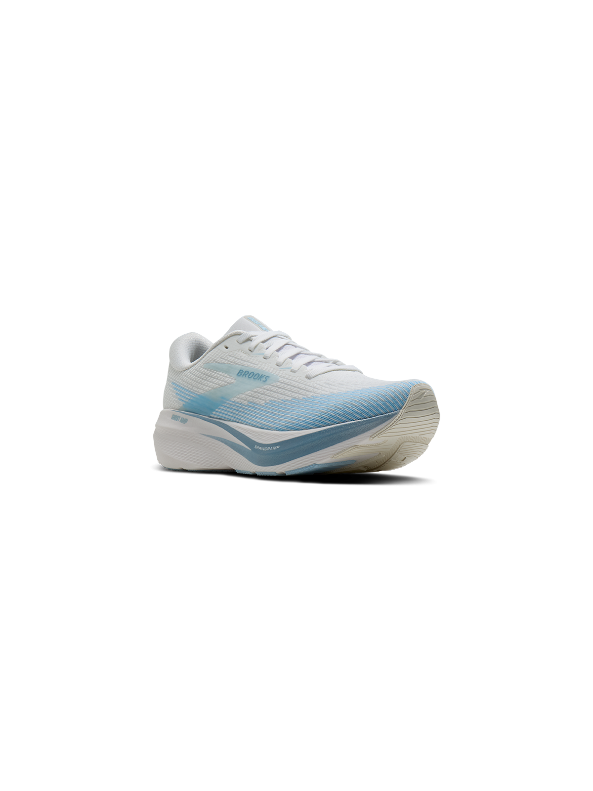 Brooks Ghost Amp Femme White Blue Metallic 1204861B113