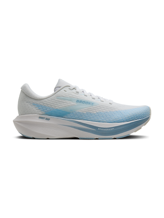 Brooks Ghost Amp Femme White Blue Metallic 1204861B113