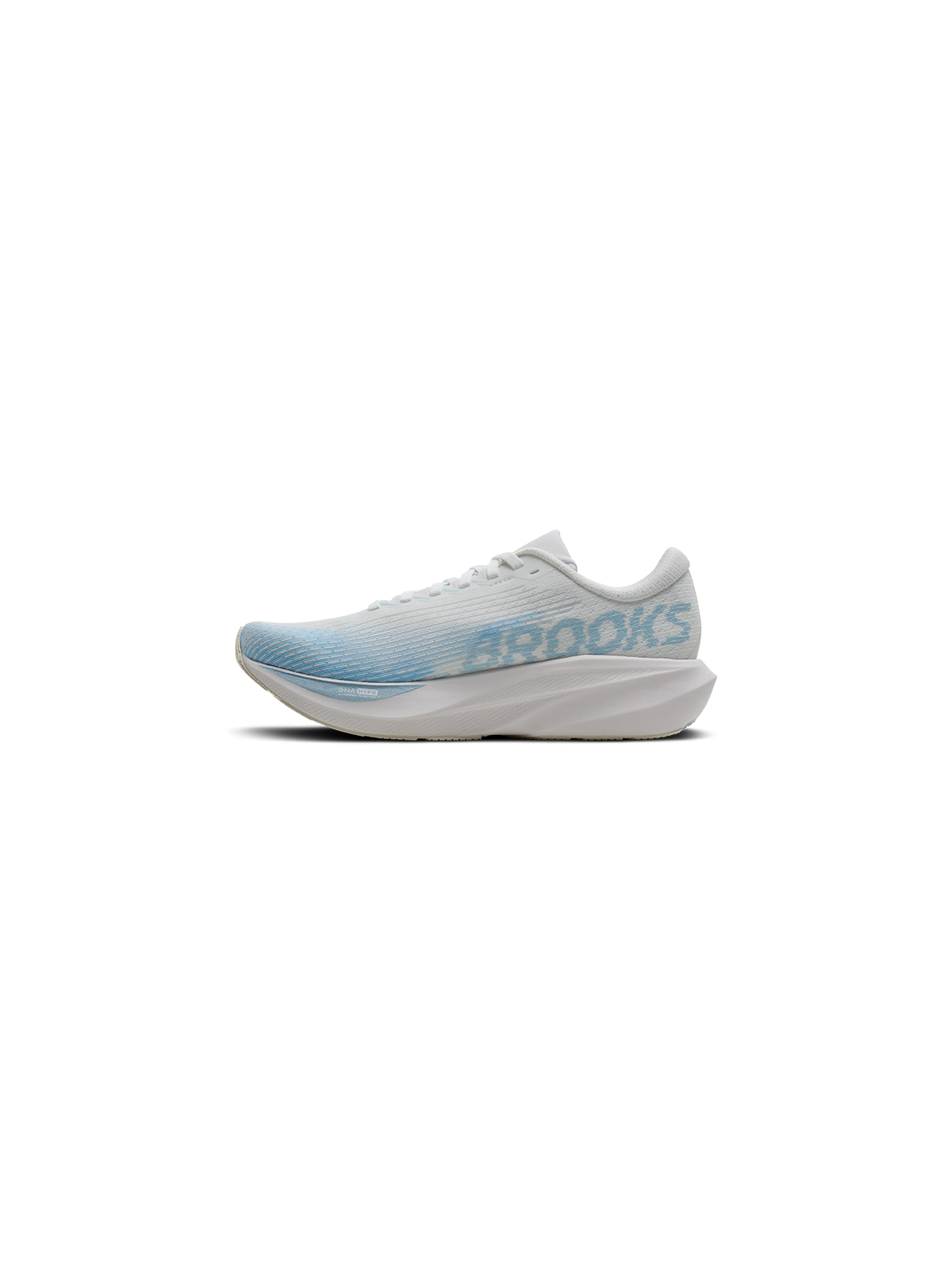 Brooks Ghost Amp Femme White Blue Metallic 1204861B113