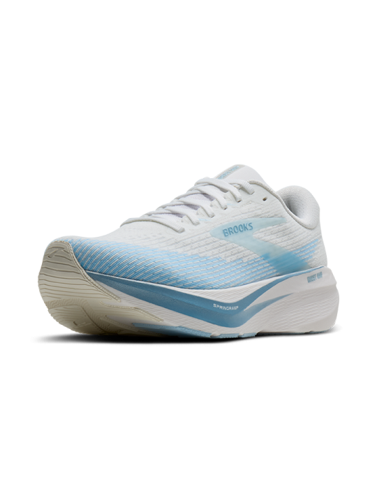 Brooks Ghost Amp Femme White Blue Metallic 1204861B113