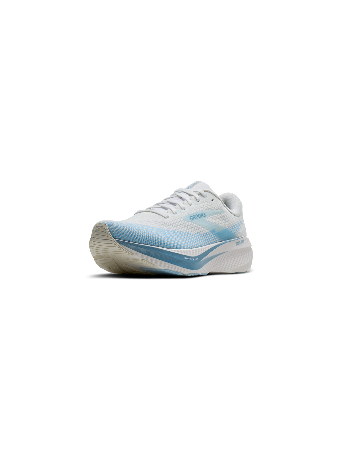 Brooks Ghost Amp Femme White Blue Metallic 1204861B113