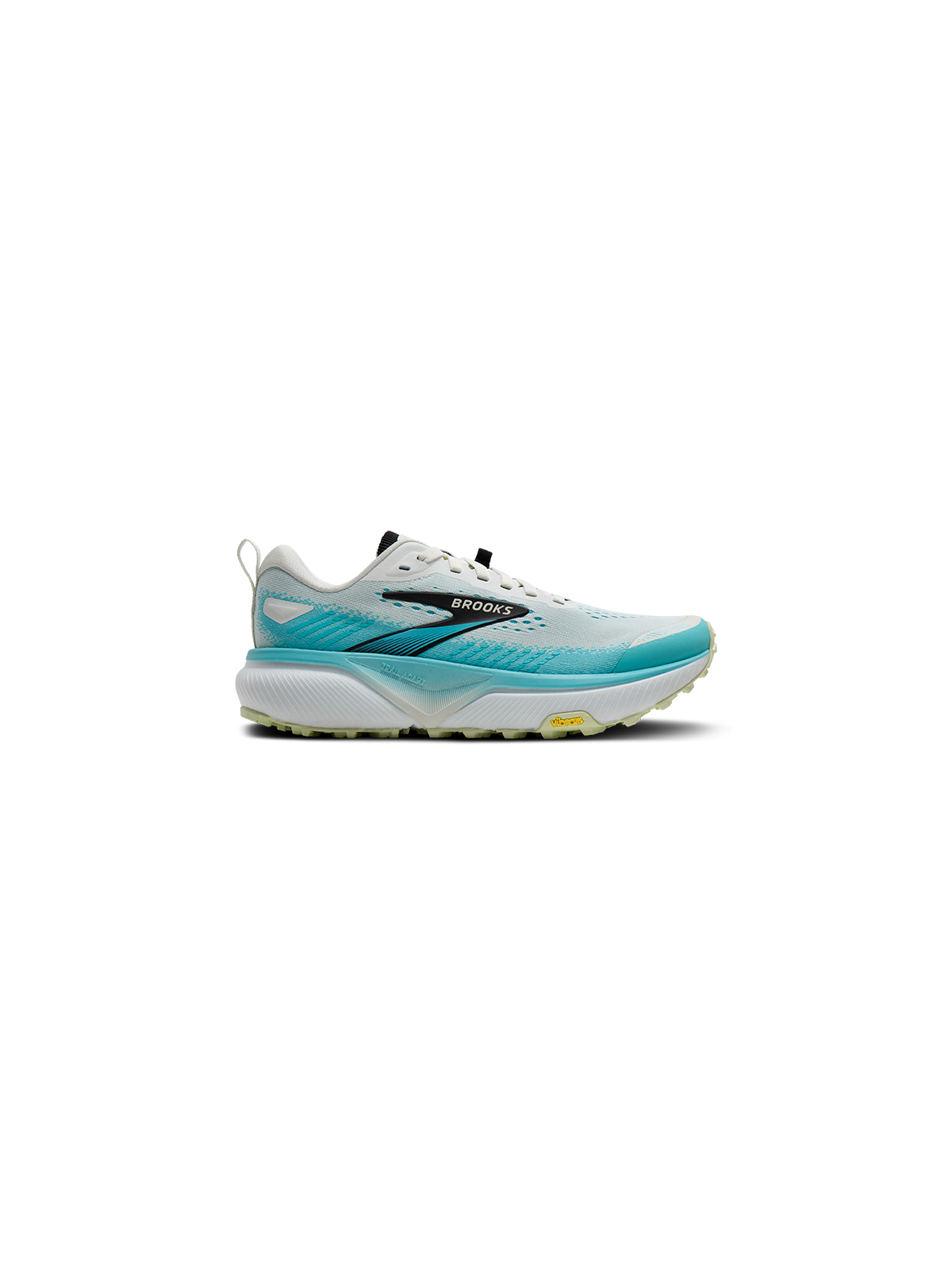 Chaussures Trail Brooks Cascadia 20 Femme Blanc Bleu Noir