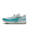 Chaussures Trail Brooks Cascadia 20 Femme Blanc Bleu Noir