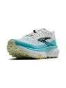Chaussures Trail Brooks Cascadia 20 Femme Blanc Bleu Noir