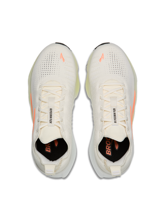 Chaussures Brooks Glycerin Flex Femme White/Peach/Nightlife