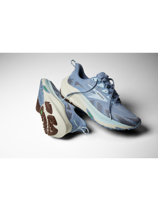 Chaussures Brooks Ghost Trail Femme Blue/Blue/Brown