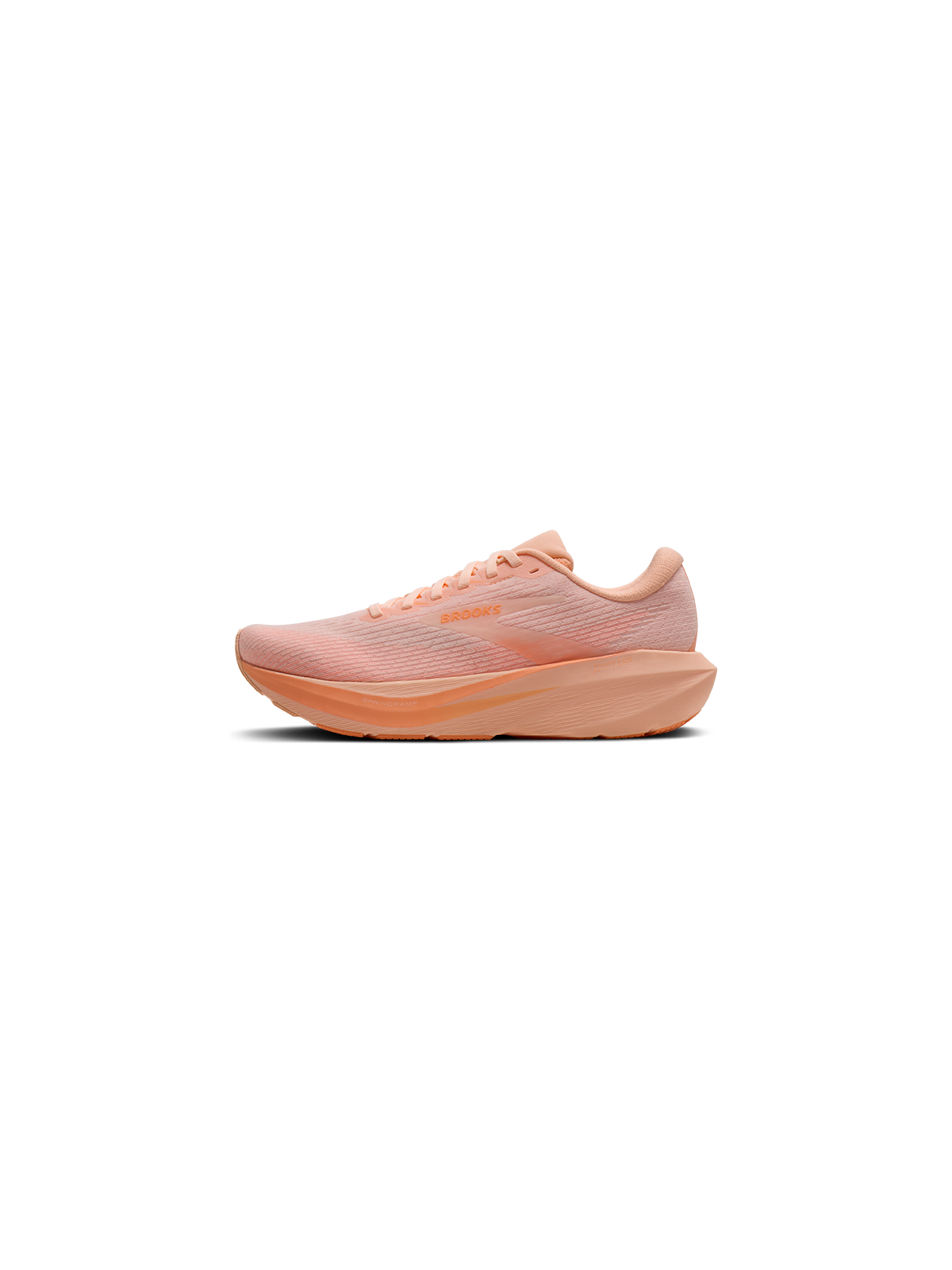 Chaussures Running Brooks Ghost Amp Femme Peach White