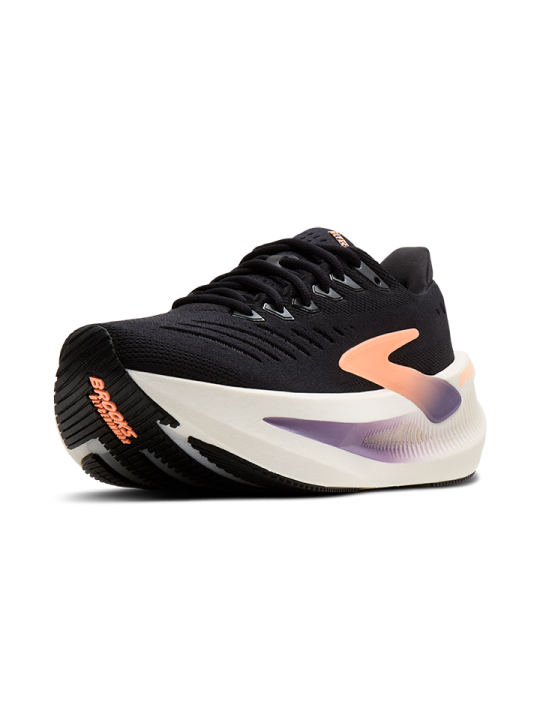 Chaussures Brooks Glycerin Max Femme Black/Peach/Clear