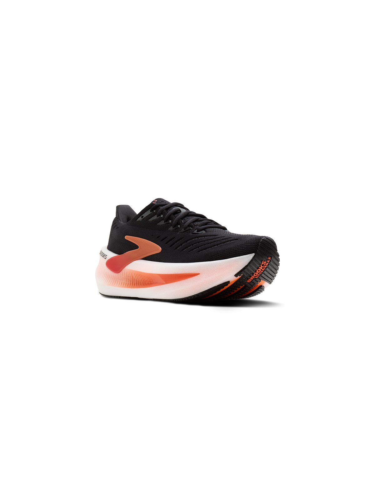 Chaussures Brooks Glycerin Max Homme Black/Tigerlilly/Orange