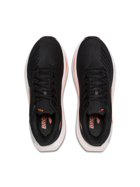 Chaussures Brooks Glycerin Max Homme Black/Tigerlilly/Orange