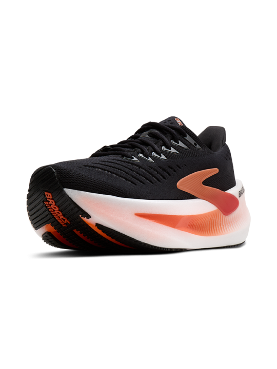 Chaussures Brooks Glycerin Max Homme Black/Tigerlilly/Orange