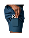 Short 2-en-1 Brooks Dash Homme Indigo Black - Running & Gym