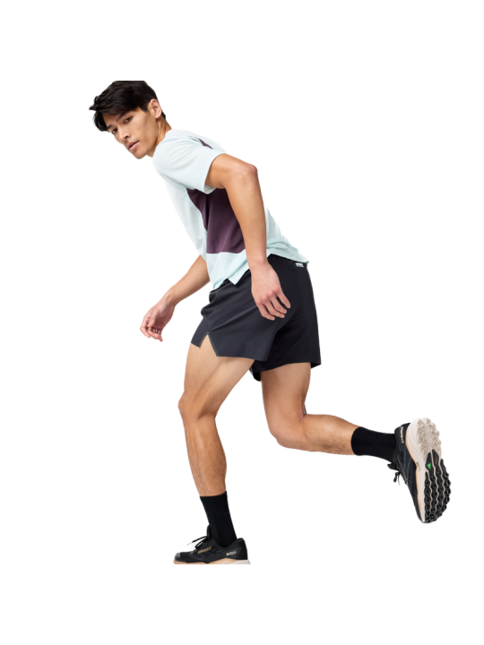 Short de Trail Brooks Cascadia Homme Noir - 5 Pouces