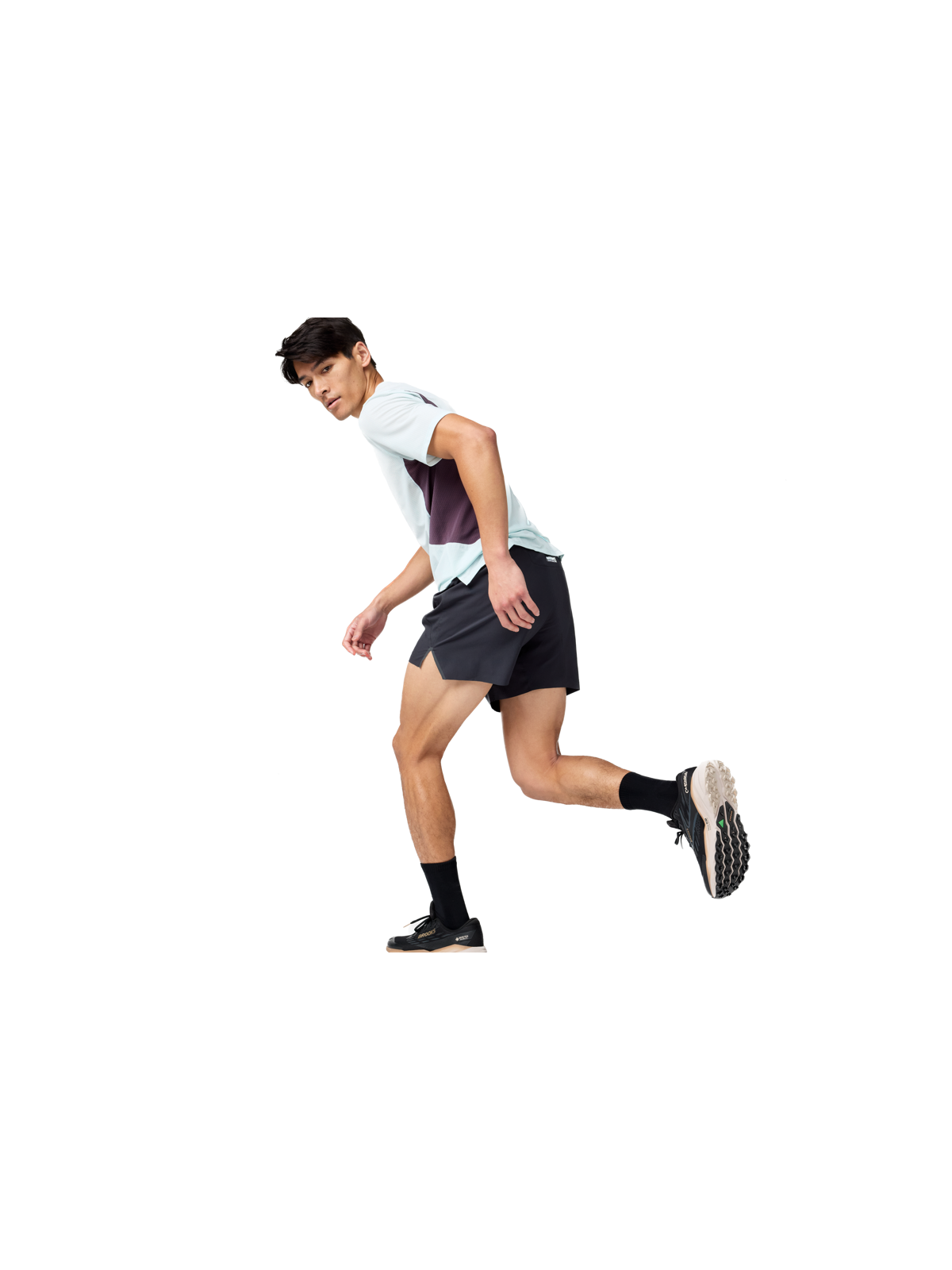 Short de Trail Brooks Cascadia Homme Noir - 5 Pouces