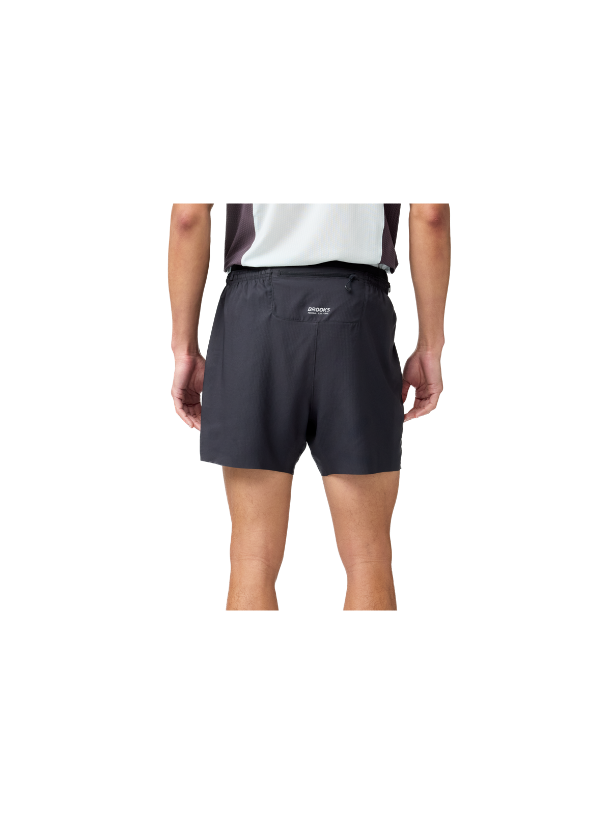 Short de Trail Brooks Cascadia Homme Noir - 5 Pouces