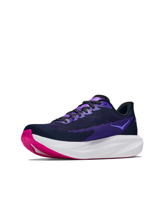 Chaussures Hoka MACH 7 Femme CARBON BLACK / COSMIC PURPLE