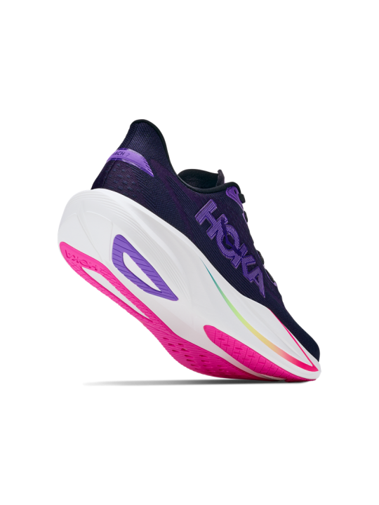 Chaussures Hoka MACH 7 Femme CARBON BLACK / COSMIC PURPLE