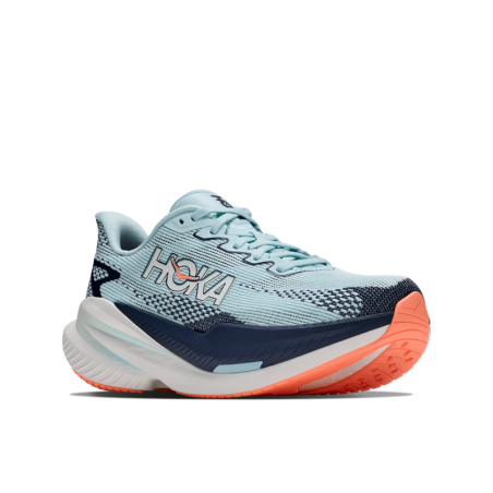 Chaussures Hoka MACH X 3 Femme GLIMMERING BLUE / VARSITY NAVY