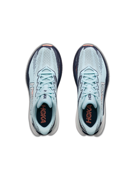 Chaussures Hoka MACH X 3 Femme GLIMMERING BLUE / VARSITY NAVY