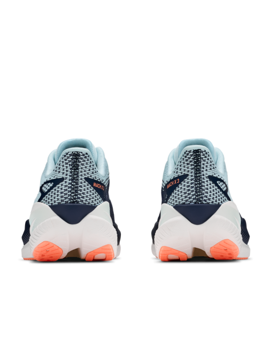 Chaussures Hoka MACH X 3 Femme GLIMMERING BLUE / VARSITY NAVY