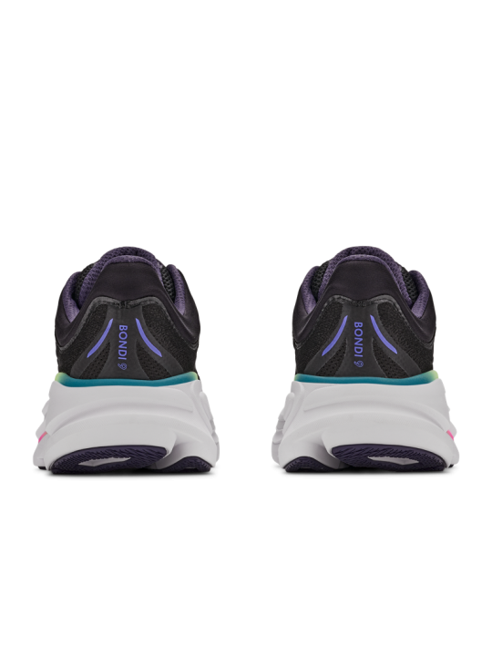 Chaussures Hoka BONDI 9 Femme BLACK / NEON DRAGONFRUIT