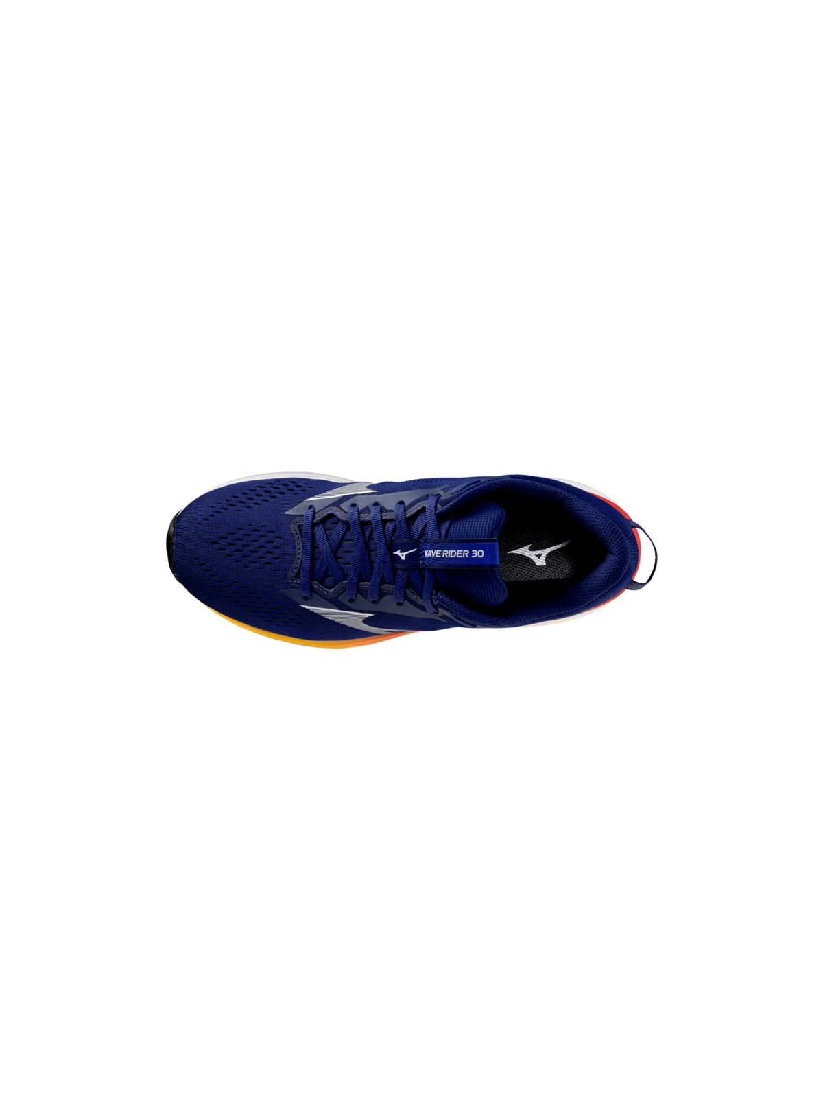 Chaussures de Running Mizuno Wave Rider 30 Homme Bleu Or
