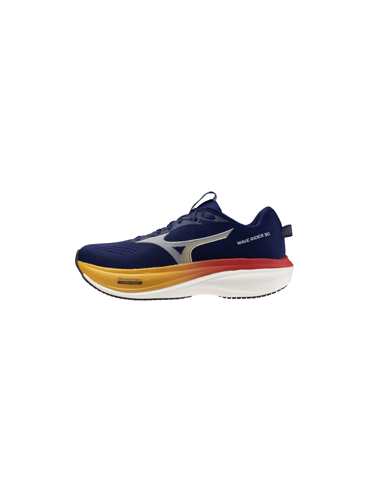 Chaussures de Running Mizuno Wave Rider 30 Homme Bleu Or