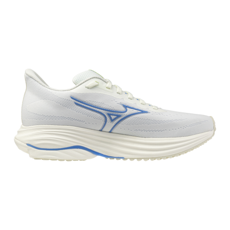 MIZUNO  WAVE ULTIMA 17 WOMEN — Snow White/Ultramarine/Fortune Yellow — Réf J1GD261822 | Amorti & confort longue distance