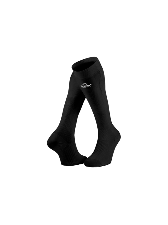 BV SPORT — Chaussettes PRORECUP EVOLUTION Noir | Récupération Active & Éco‑responsable
