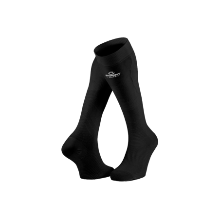 BV SPORT — Chaussettes PRORECUP EVOLUTION Noir | Récupération Active & Éco‑responsable