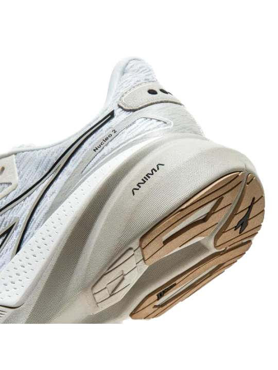 Chaussures Running Diadora Nucleo 2 Femme White Silver