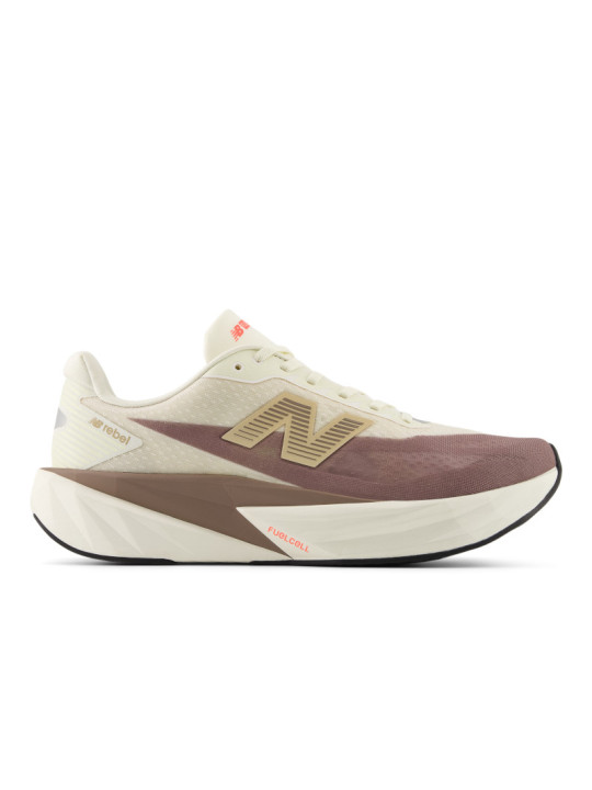 Chaussures Running New Balance FuelCell Rebel v5 Homme Beige