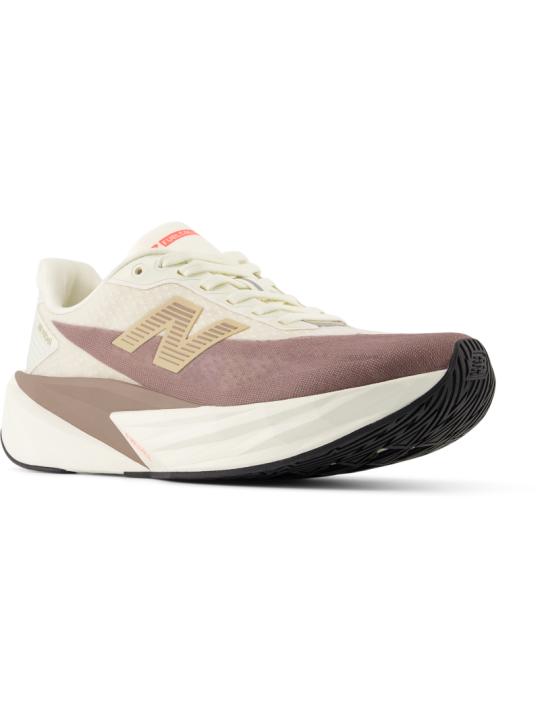 Chaussures Running New Balance FuelCell Rebel v5 Femme Beige