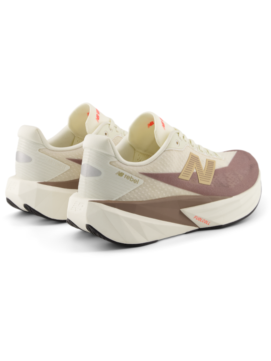 Chaussures Running New Balance FuelCell Rebel v5 Femme Beige