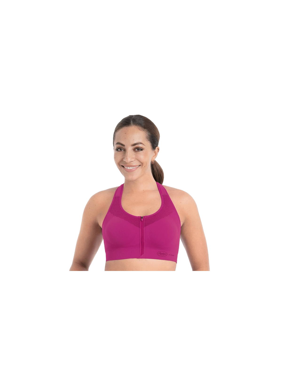 Brassière Sport Anita Active EasyMove Zip Candy Pink 5511-192