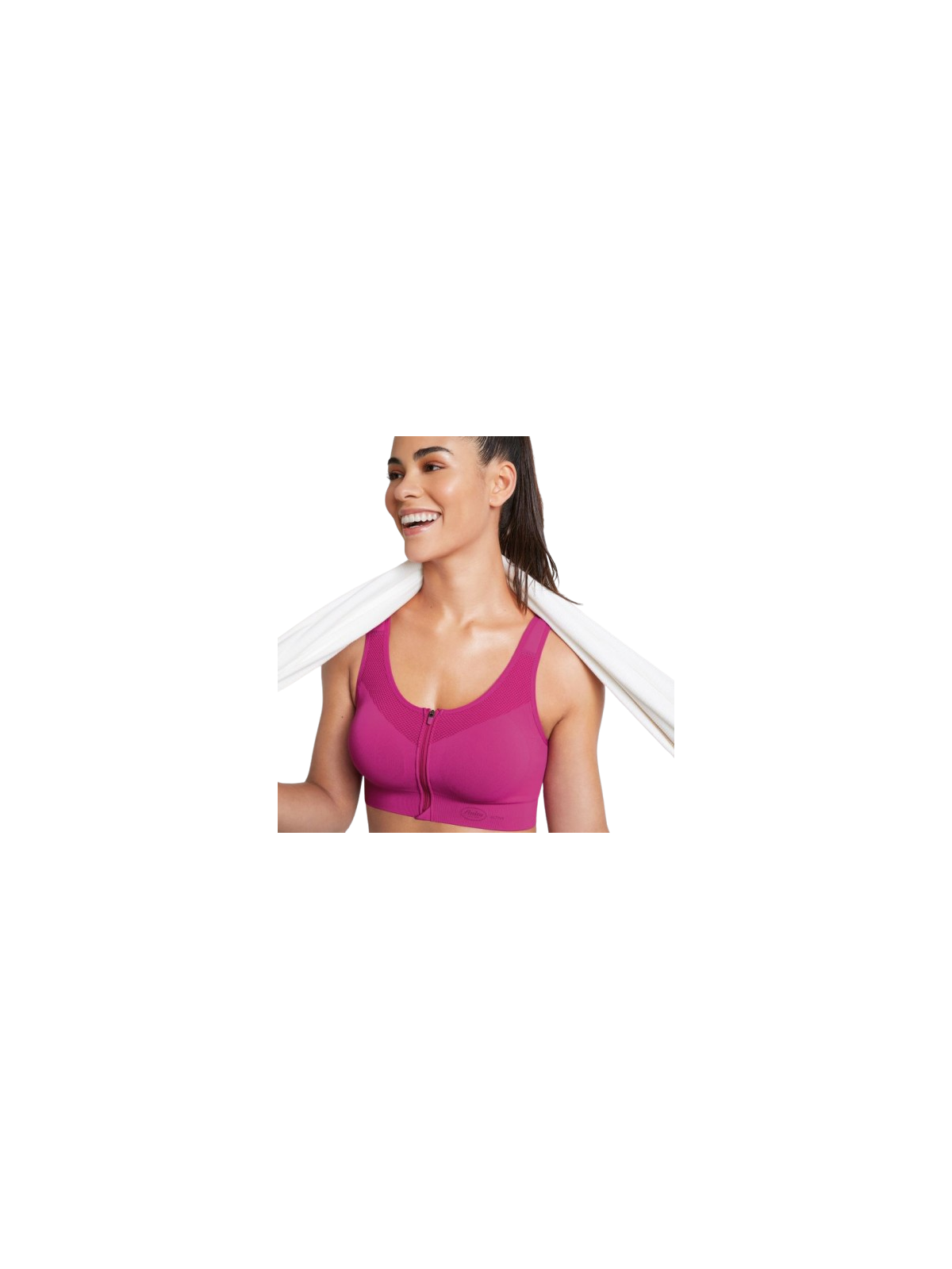 Brassière Sport Anita Active EasyMove Zip Candy Pink 5511-192