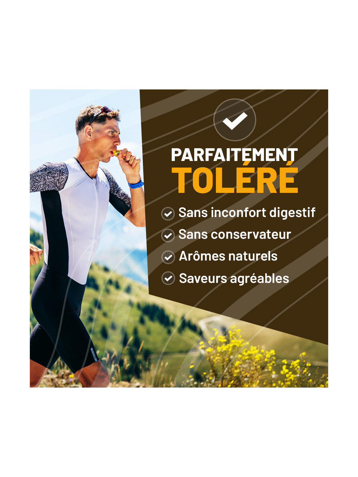 Gel Énergétique CAFEIN GEL OVERSTIM'S Café 80mg | Référence 3076S