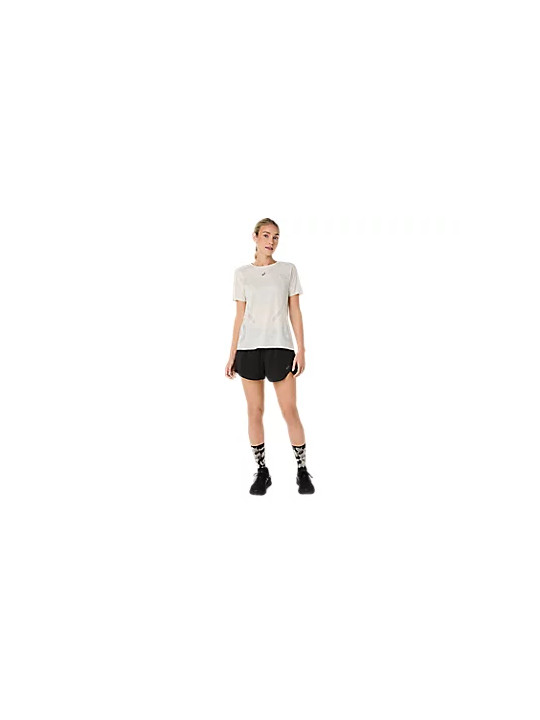 ASICS METARUN SS TOP Femme — CREAM | Haut running respirant — 2012D418-100