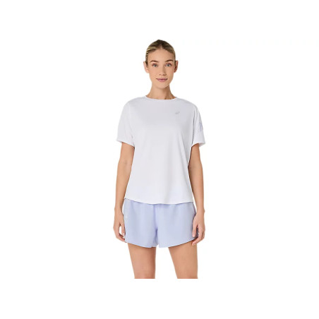 T-Shirt de Running ASICS Icon SS Top Femme Blanc
