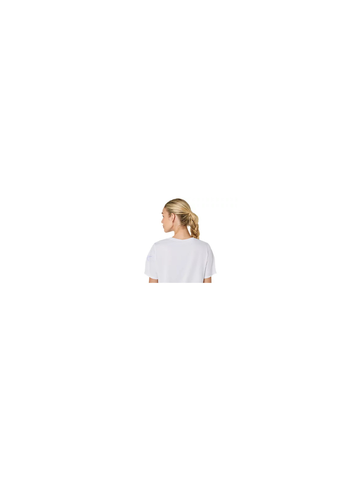 T-Shirt de Running ASICS Icon SS Top Femme Blanc
