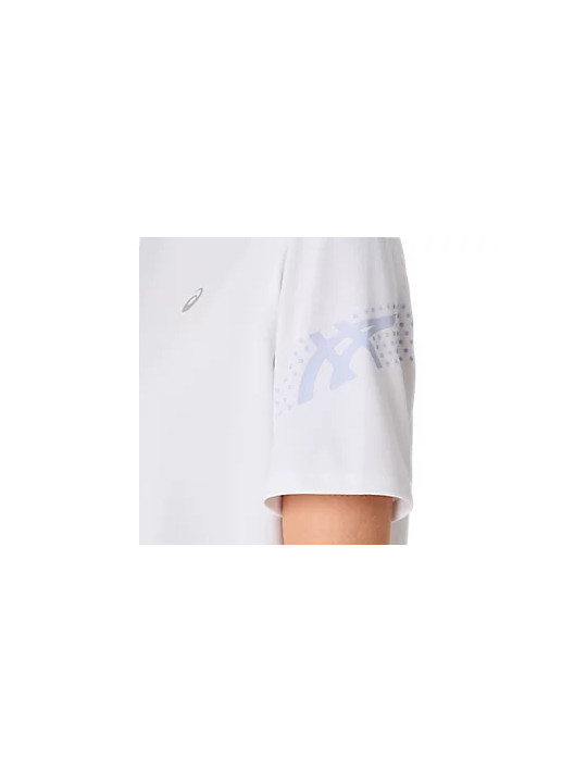 T-Shirt de Running ASICS Icon SS Top Femme Blanc
