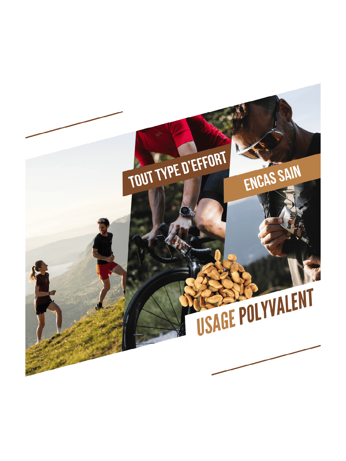 Barre Énergétique Extra Crunchy Cacahuète Baouw Bio
