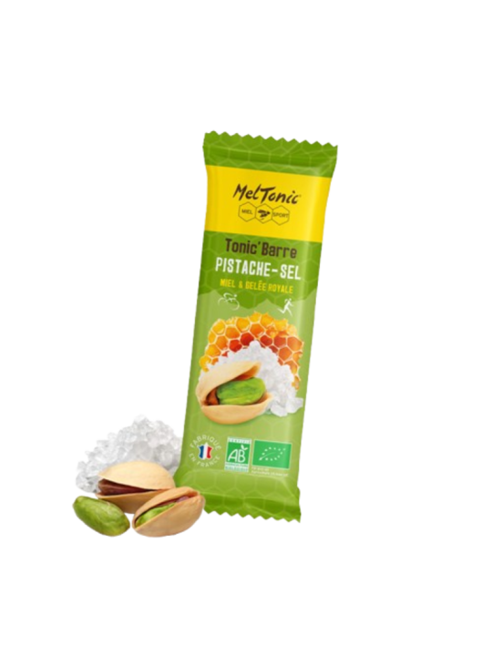 Barre Énergétique Bio Pistache & Fleur de Sel Meltonic