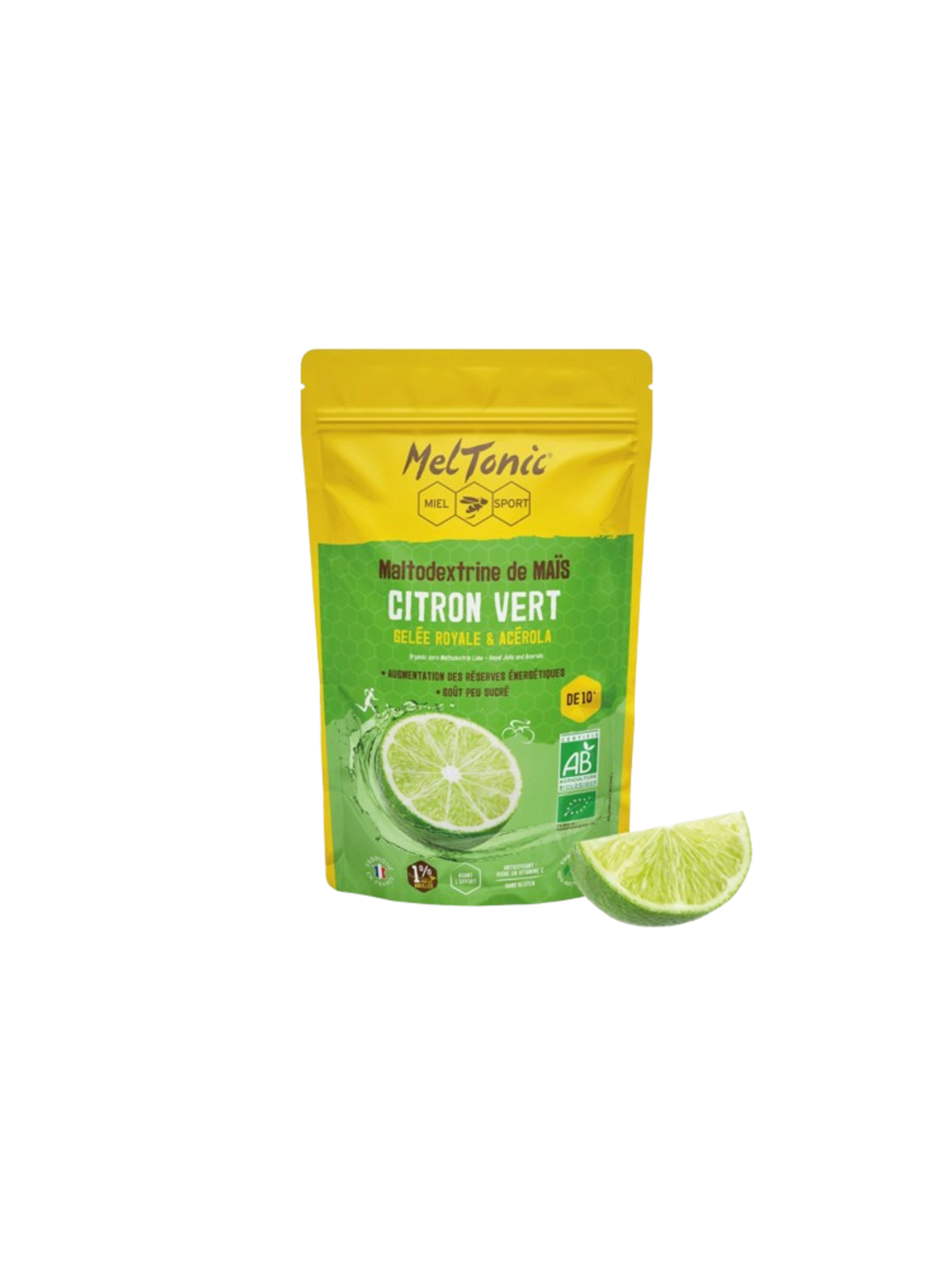 Maltodextrine de Maïs Bio Citron Vert Meltonic 400g