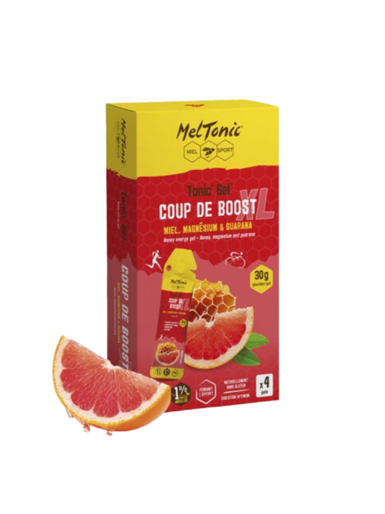 Gels Énergétiques Coup de Boost XL Meltonic Pamplemousse