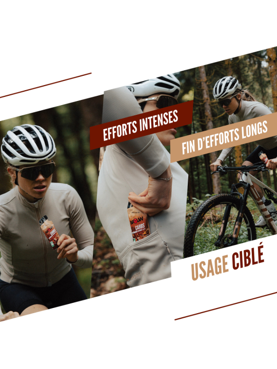 Gel Énergétique Bio Caramel Salé Baouw (Stick 44g) | Endurance