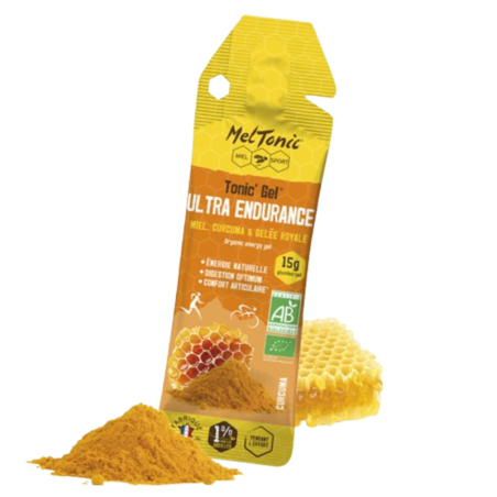 Gel Énergétique Bio Ultra Endurance Miel Curcuma Meltonic