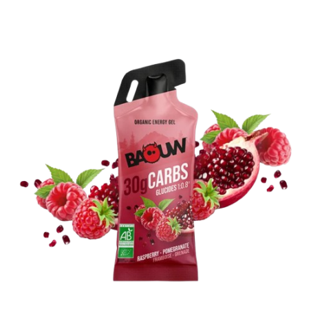 Gel Énergétique Stick Framboise Grenade Bio 44g | Baouw